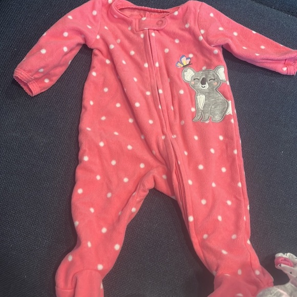 Newborn baby girl pajamas - Picture 2 of 2